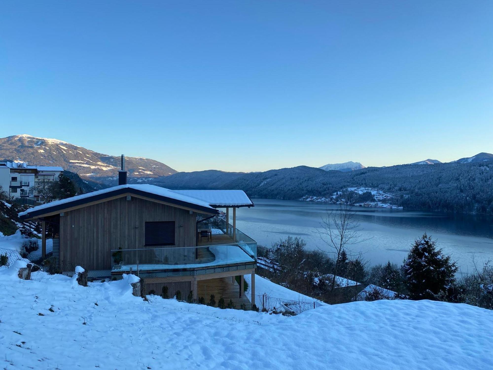 Chalet Seeblick Millstatt Exterior foto