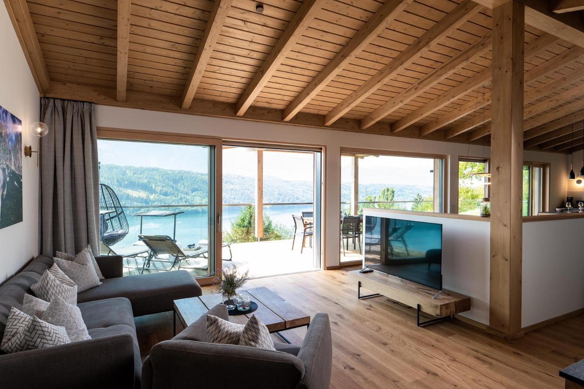 Chalet Seeblick Millstatt Exterior foto