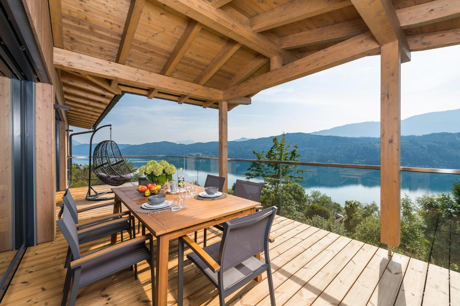 Chalet Seeblick Millstatt Exterior foto