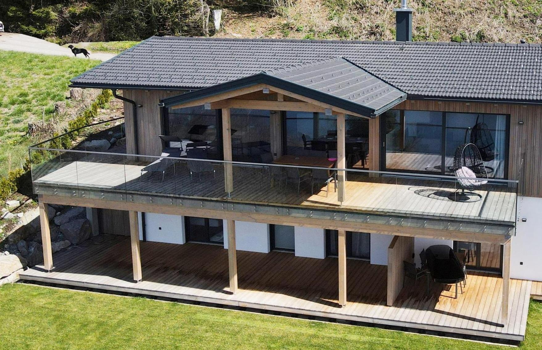 Chalet Seeblick Millstatt Exterior foto