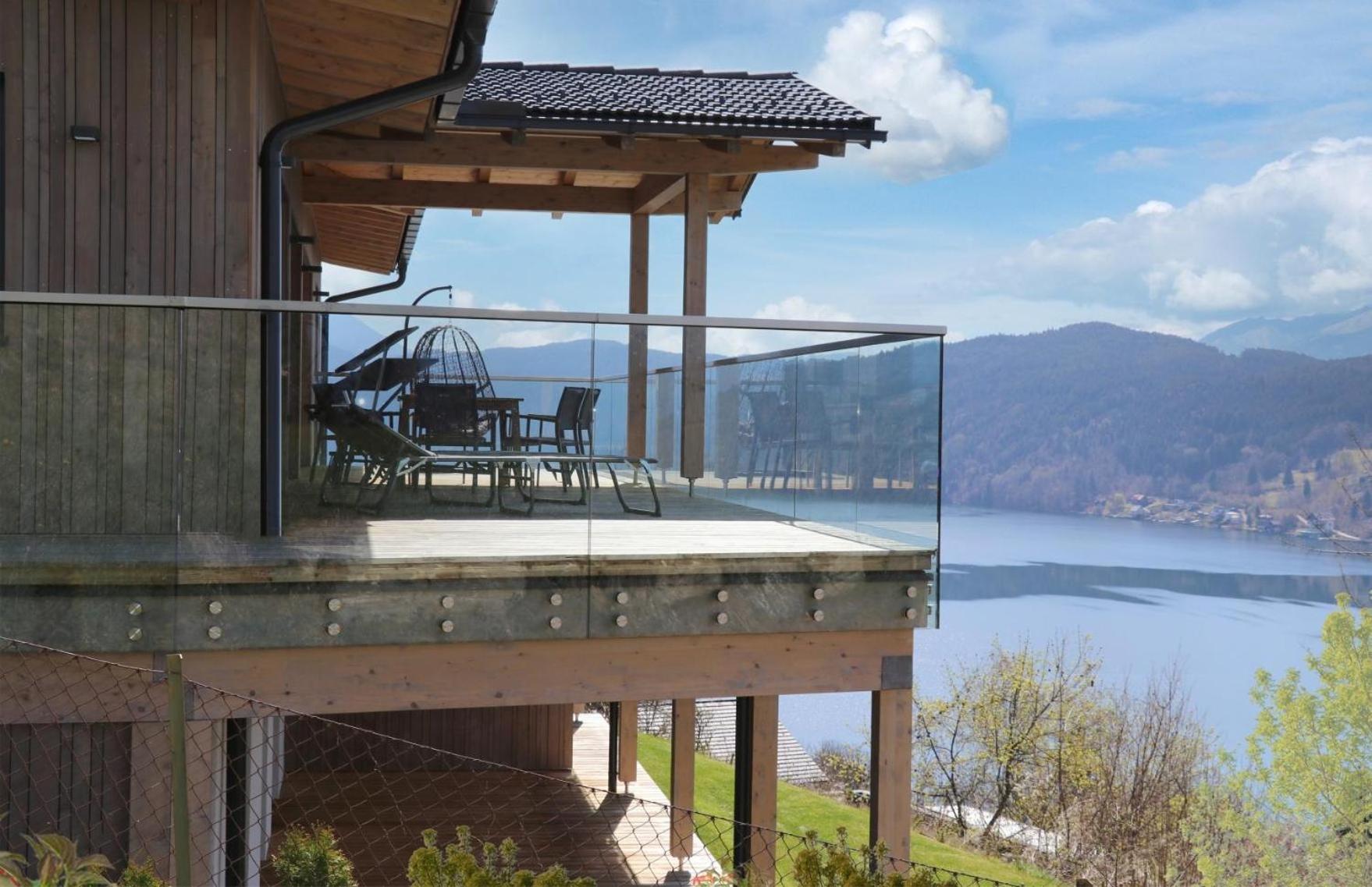 Chalet Seeblick Millstatt Exterior foto