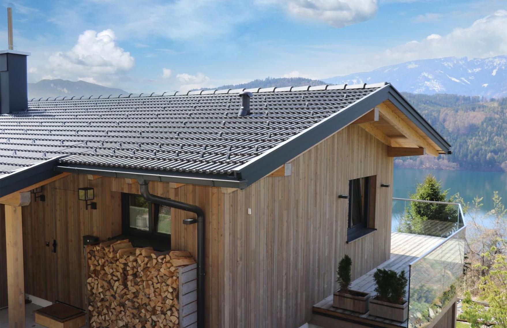 Chalet Seeblick Millstatt Exterior foto